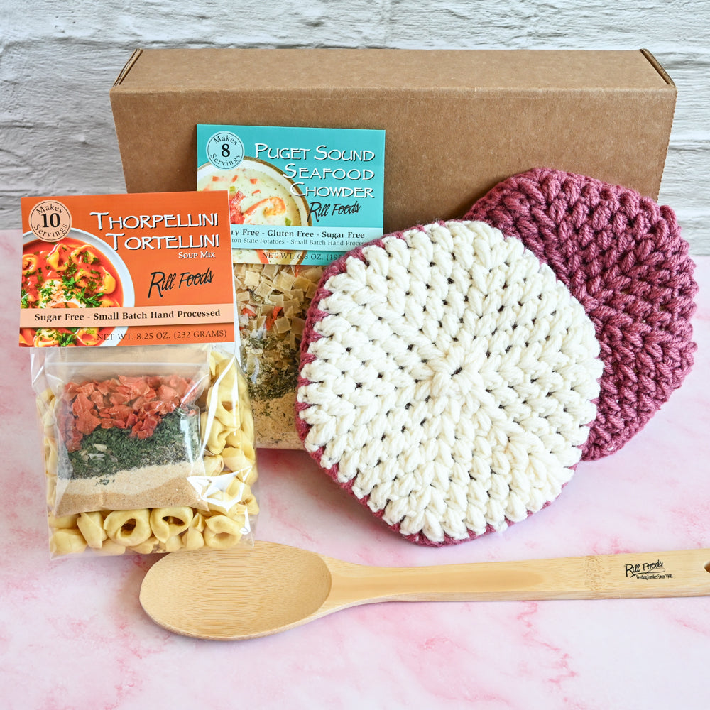 Handmade Pot Holder Gift Box