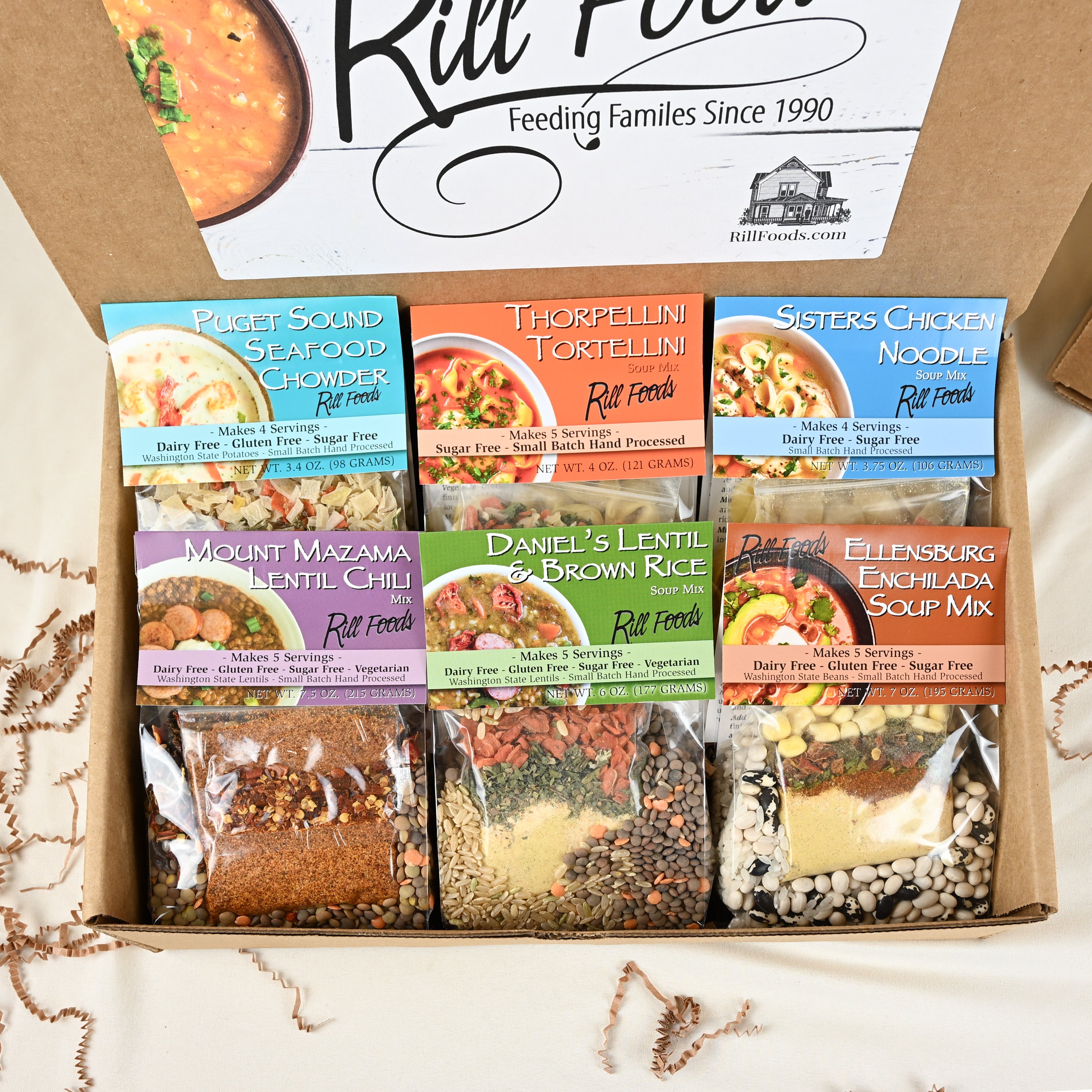 Small Gift Box With Small Soups
