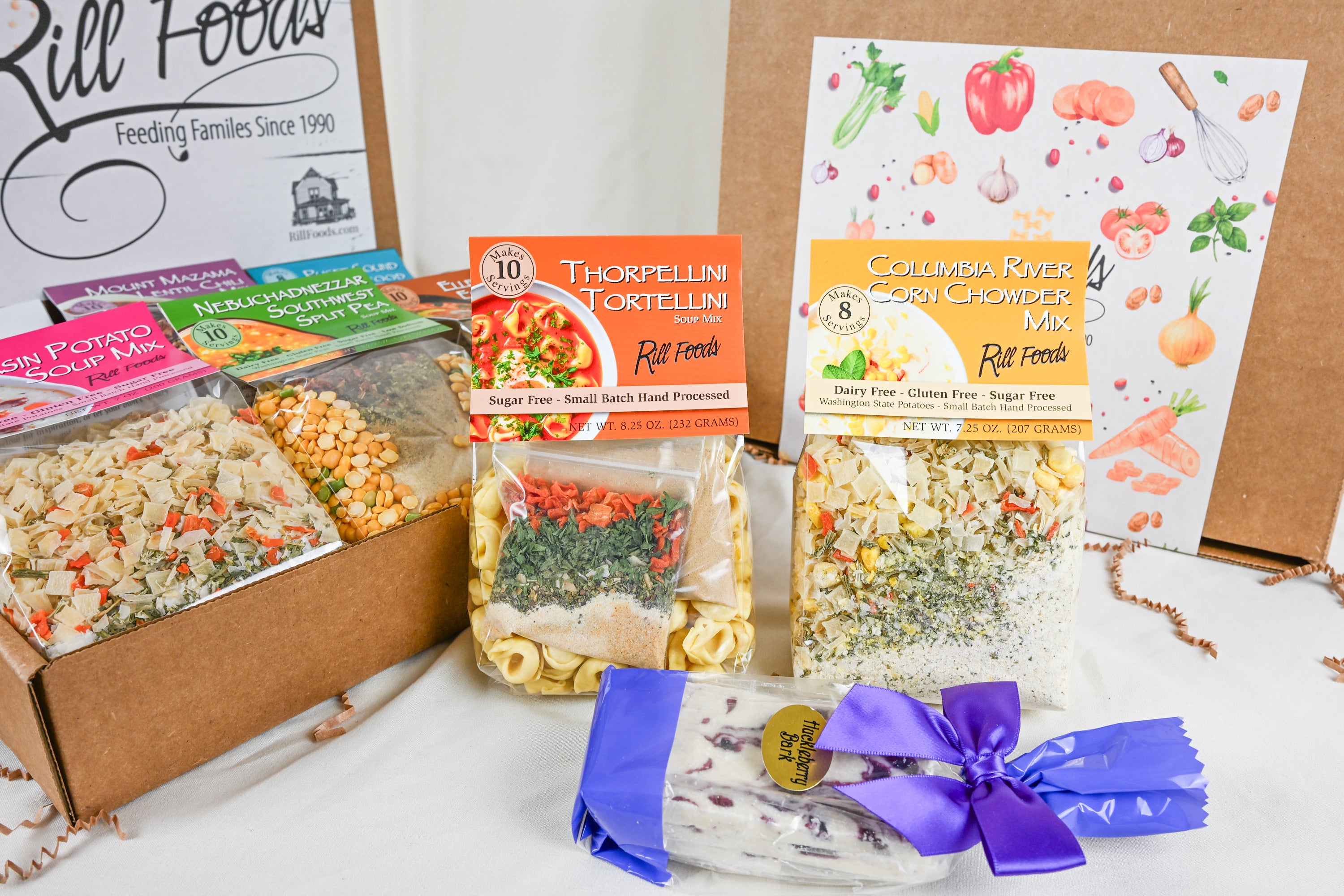 Large Gift Box With Large Soups