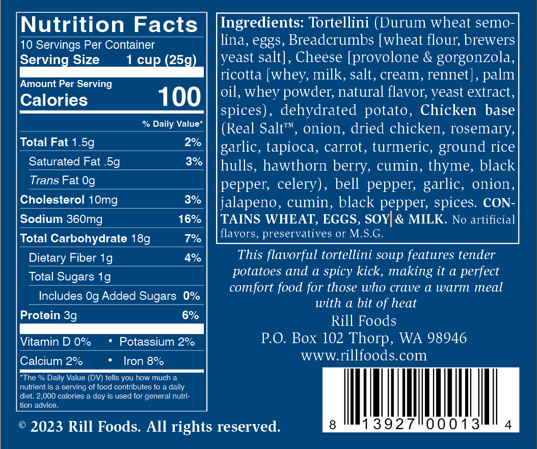 Omak Kick'n Chicken Soup Mix
