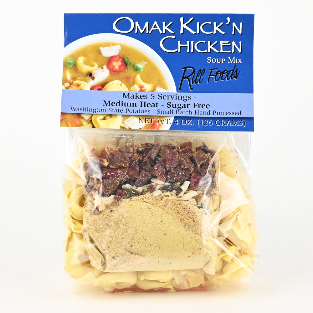 Omak Kick'n Chicken Soup Mix