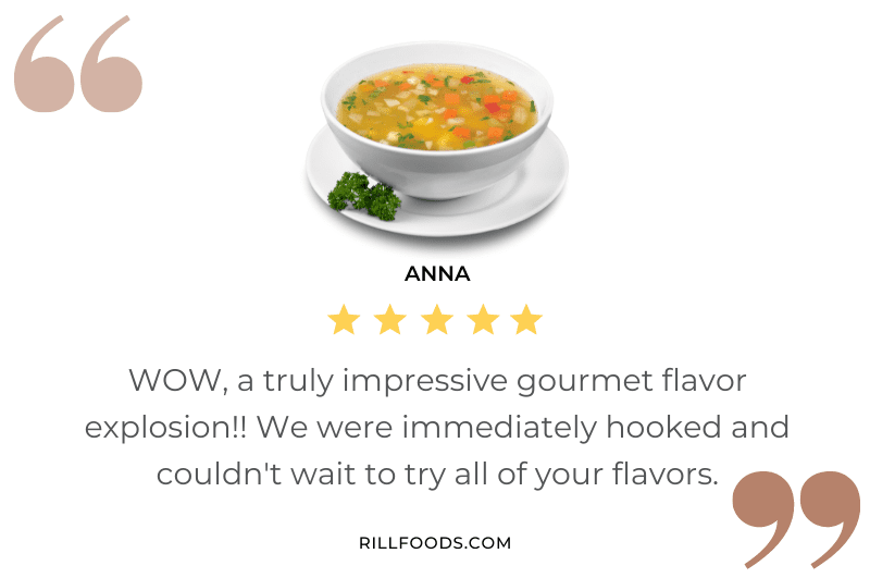 A review of Rill Foods Soups