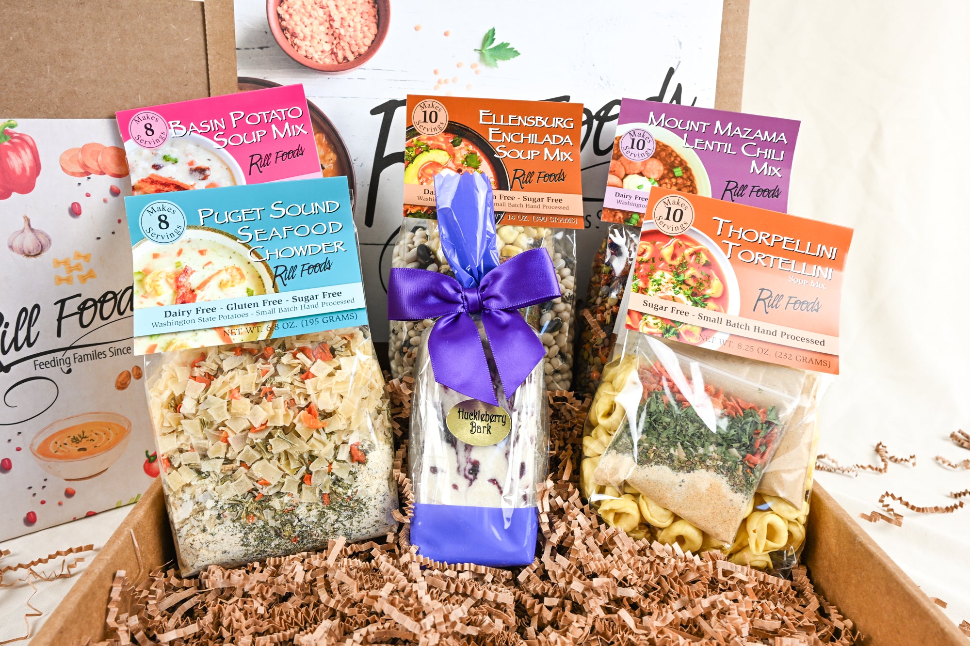 Large Gift Box With Large Soups