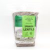 Spanish lentils in a Package