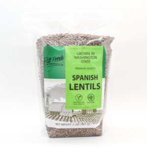 Spanish lentils in a Package