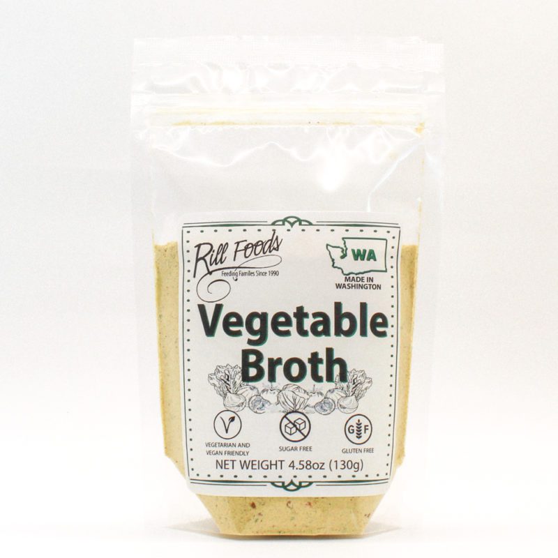 Veggie broth in a Bag