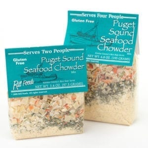 Puget Sound Seafood Chowder in Package