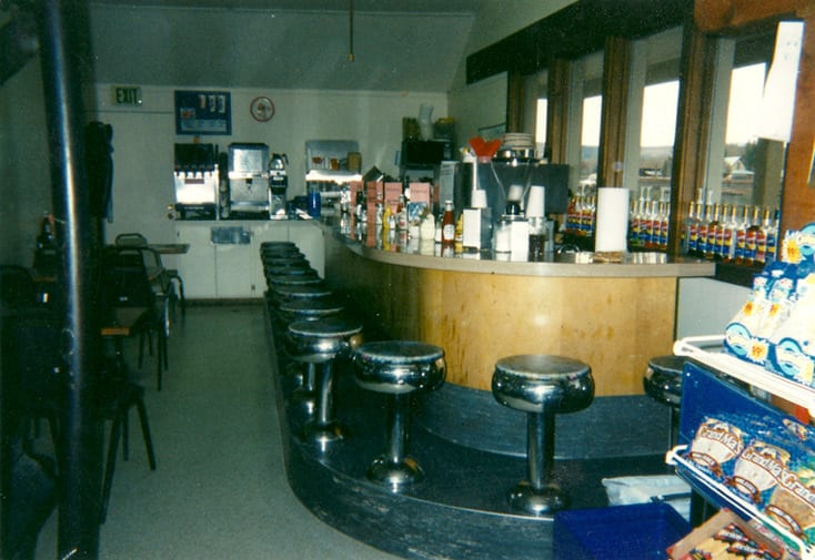 Thorp store - inside