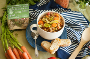 Daniel's Red Lentil and Brown Rice Soup